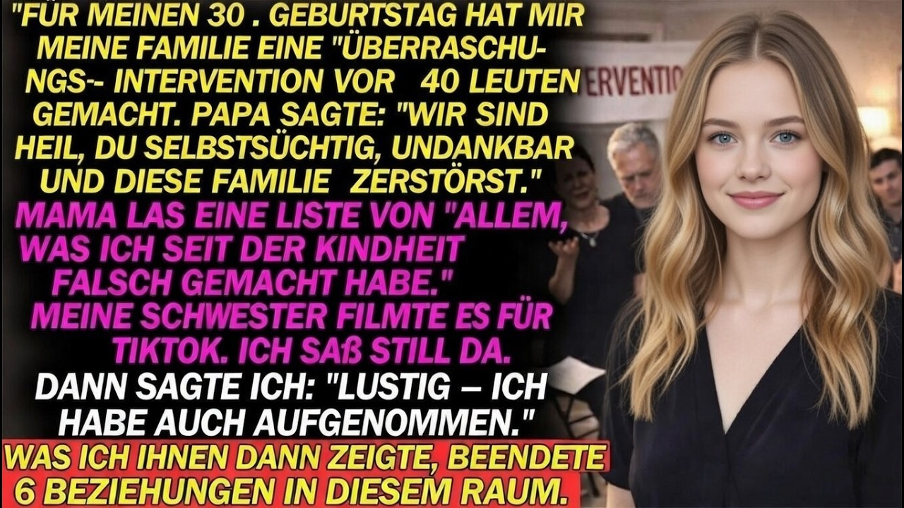 Meine Eltern haben mir zum Geburtstag eine 