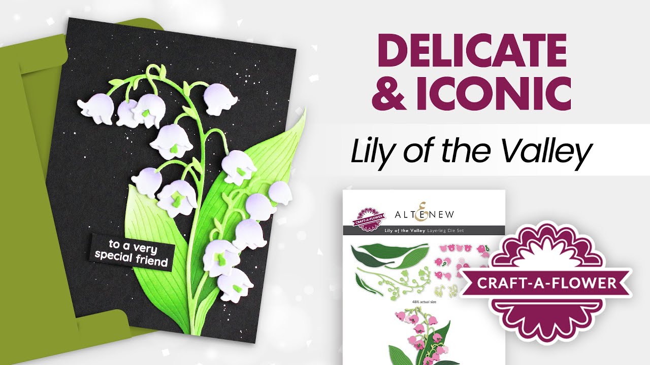 Crafting Ideas with May's Birth Flower! | Craft-A-Flower: Lily of the Valley