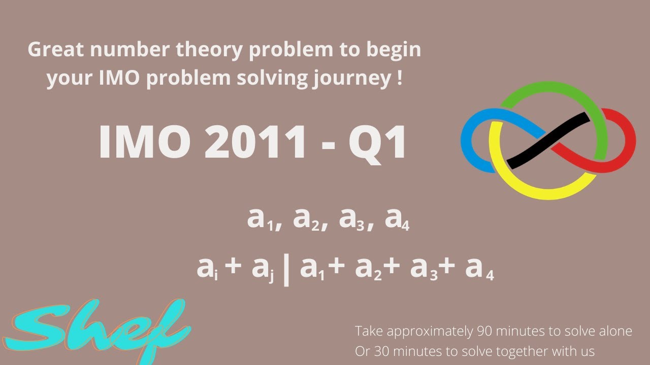 IMO 2011 - Problem #1: A number theory with little theory