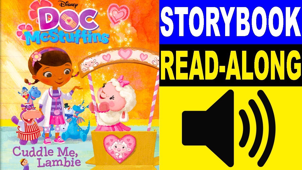Doc McStuffins Read Along Story book | Cuddle Me, Lambie | Read Aloud Story Books for Kids