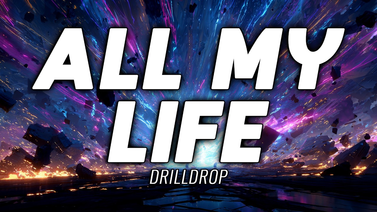 ANTHEMIC | NIGHTCORE | DrillDrop - All My Life | Official Lyrics Video | FREE USE MUSIC