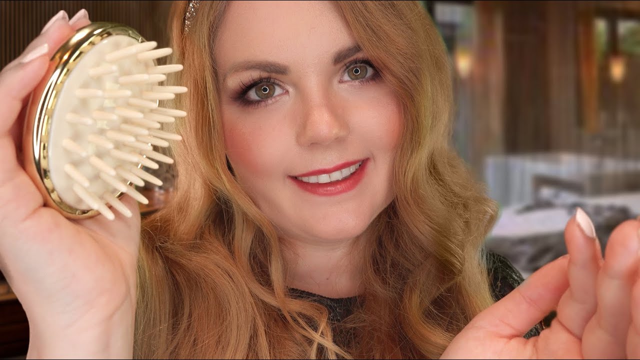 ASMR Luxus Spa Day: Massage, Hot Sauna, Face Treatment & Friseur (Wellness Roleplay Deutsch)