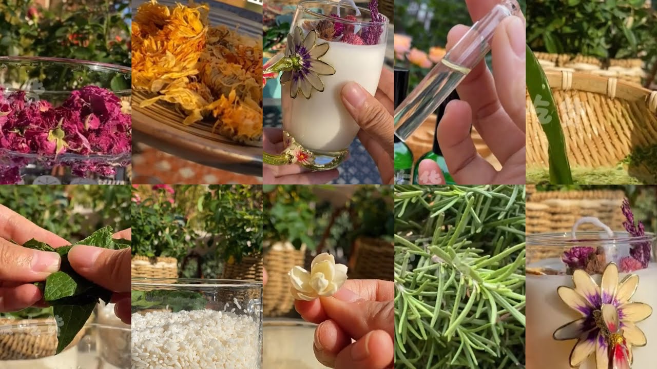 Làm mĩ phẩm từ thiên nhiên | making natural cosmetic - Nhã Di Các