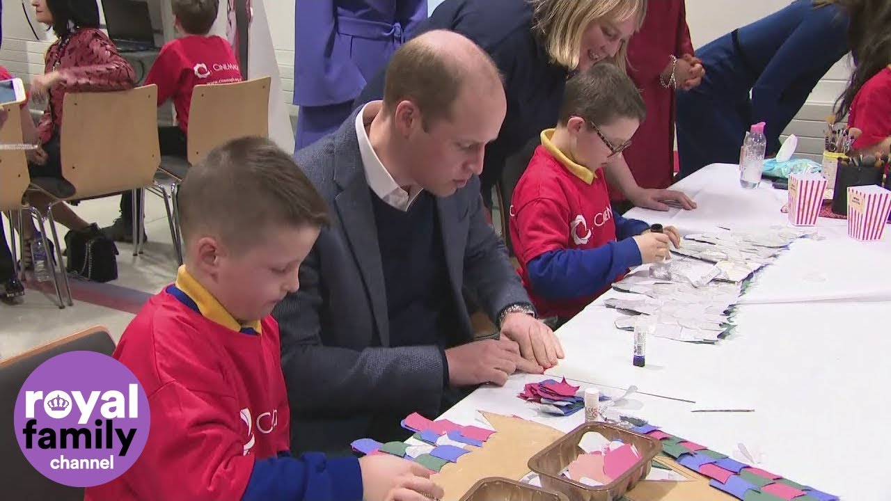 Duke and Duchess of Cambridge get creative at CineMagic