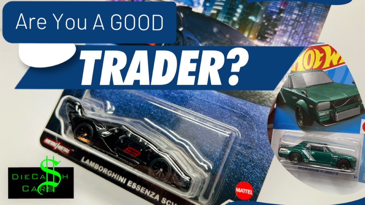 5 RULES To TRADING HOT WHEELS - Here I Go Trading SUPER TREASURE HUNTS AGAIN…😅 Skyline Lamborghini