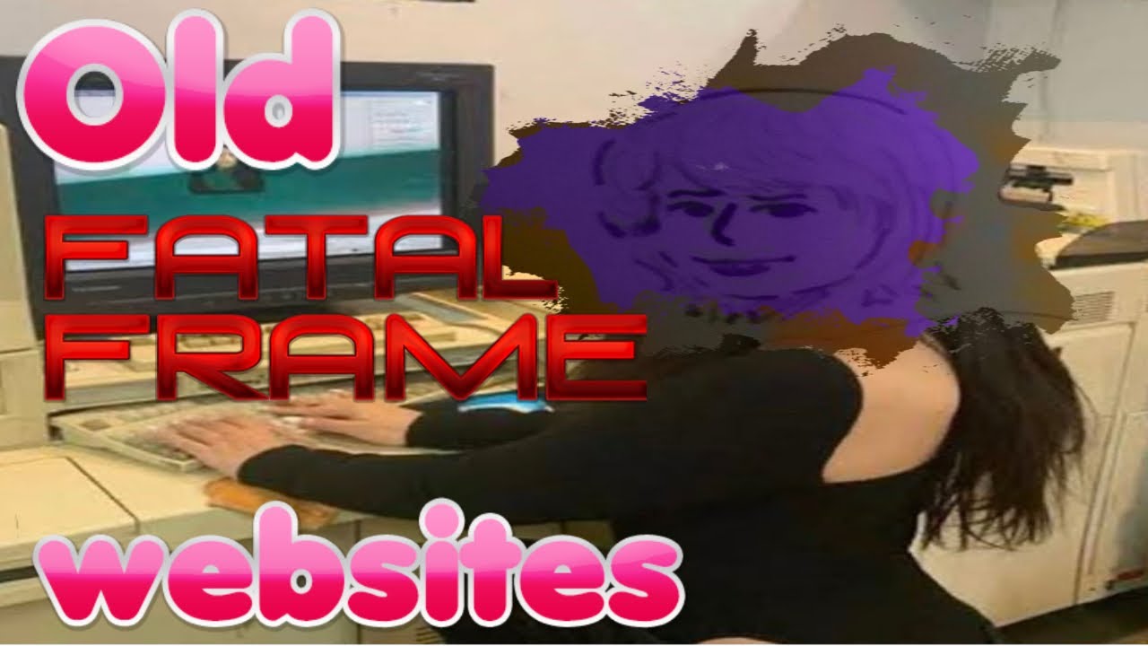 Old Fatal Frame Websites l Watch me click my mouse for an hour straight