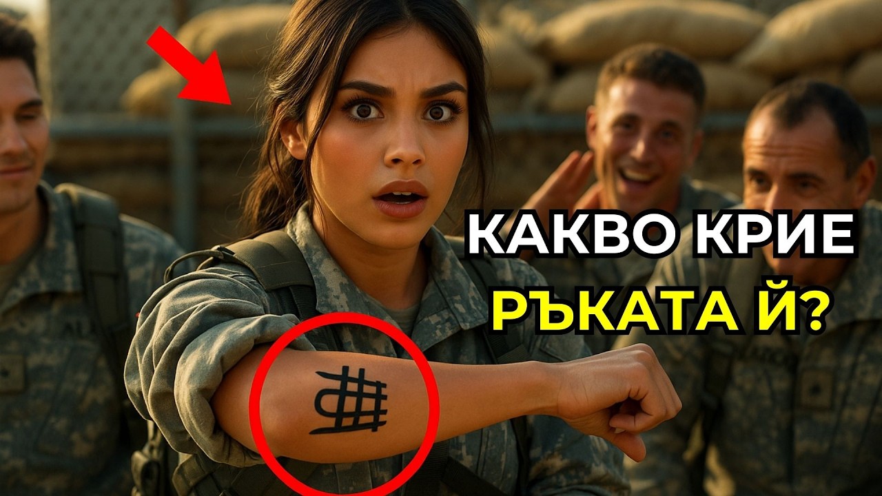 Те се смяха на татуировката — после замръзнаха, когато командир от ТЮЛЕНИТЕ ѝ отдаде чест