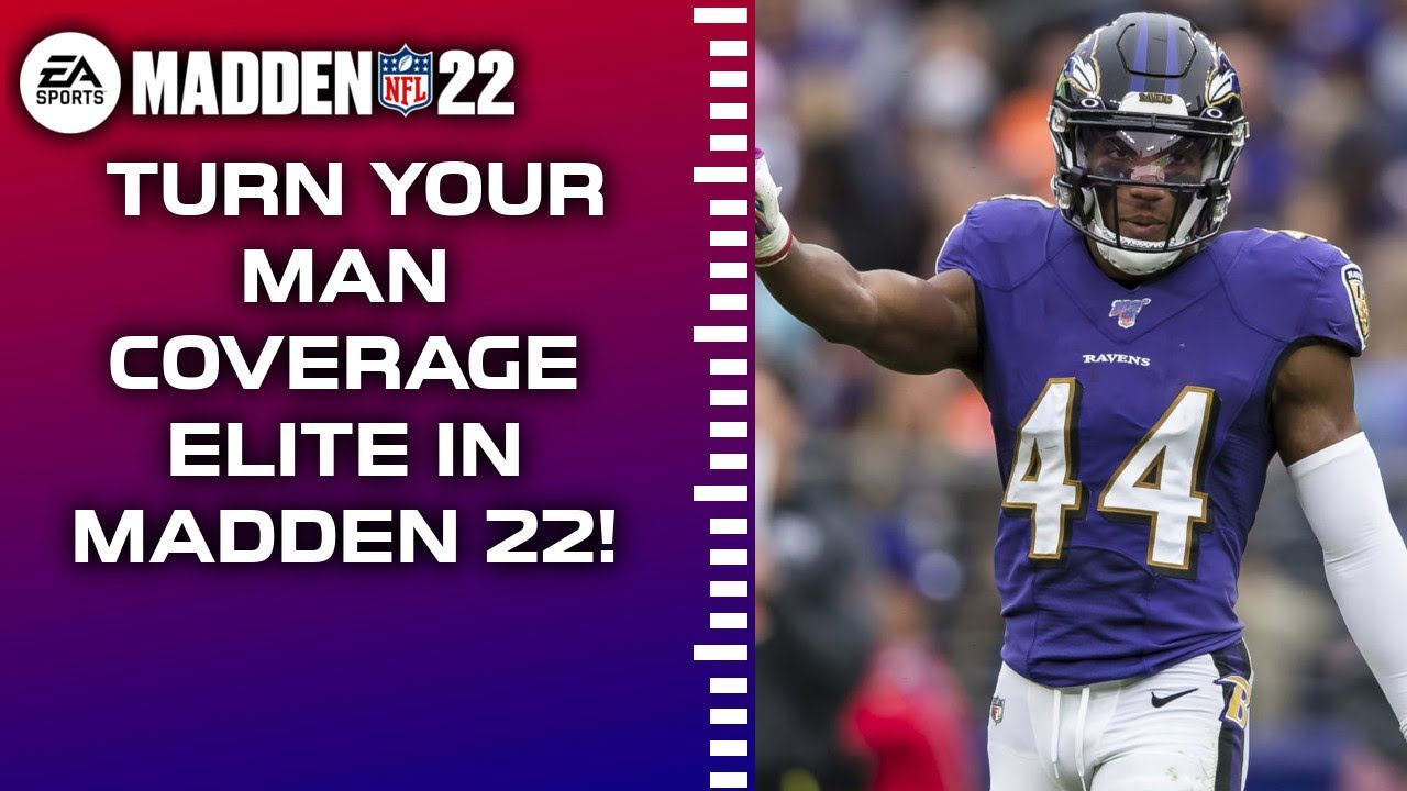 HOW TO RUN BETTER MAN COVERAGE ELITE IN MADDEN 22! Madden 2 Tips!