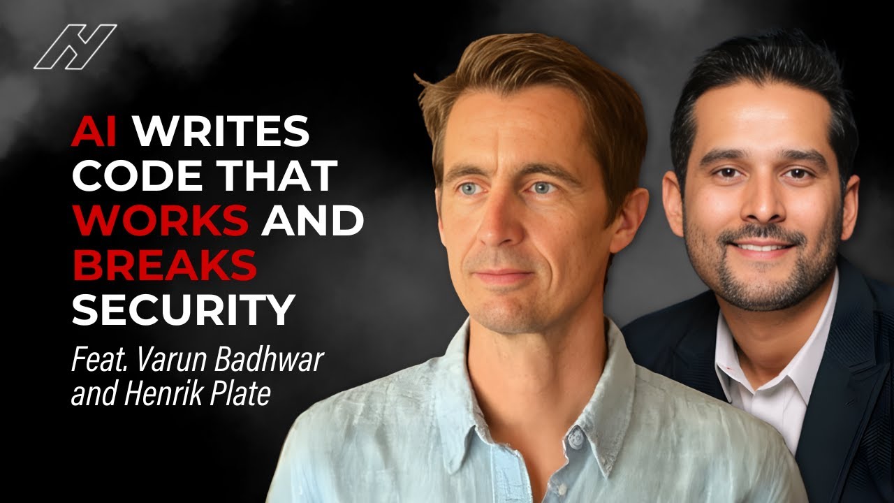 When AI Ships the Code, Who Owns the Risk with Varun Badhwar and Henrik Plate