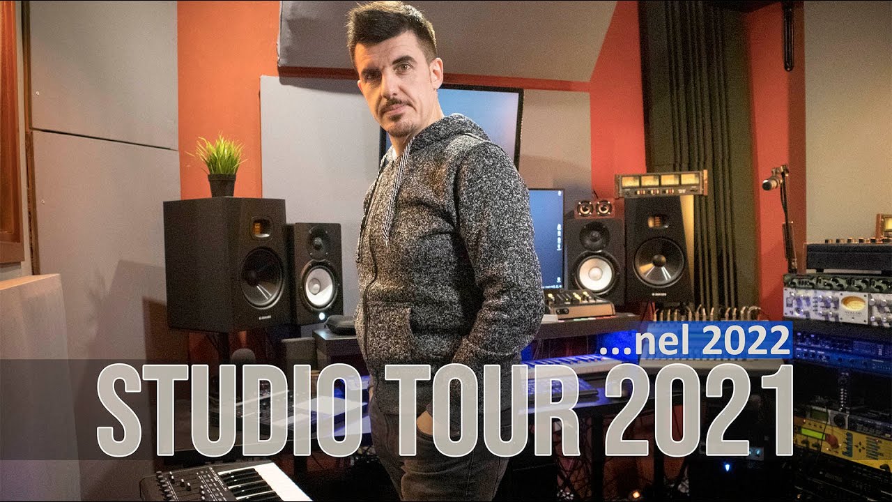 Studio Tour 2021 (..nel 2022) - Vi faccio fare un giro e vi racconto un po' | Red Sprecacenere