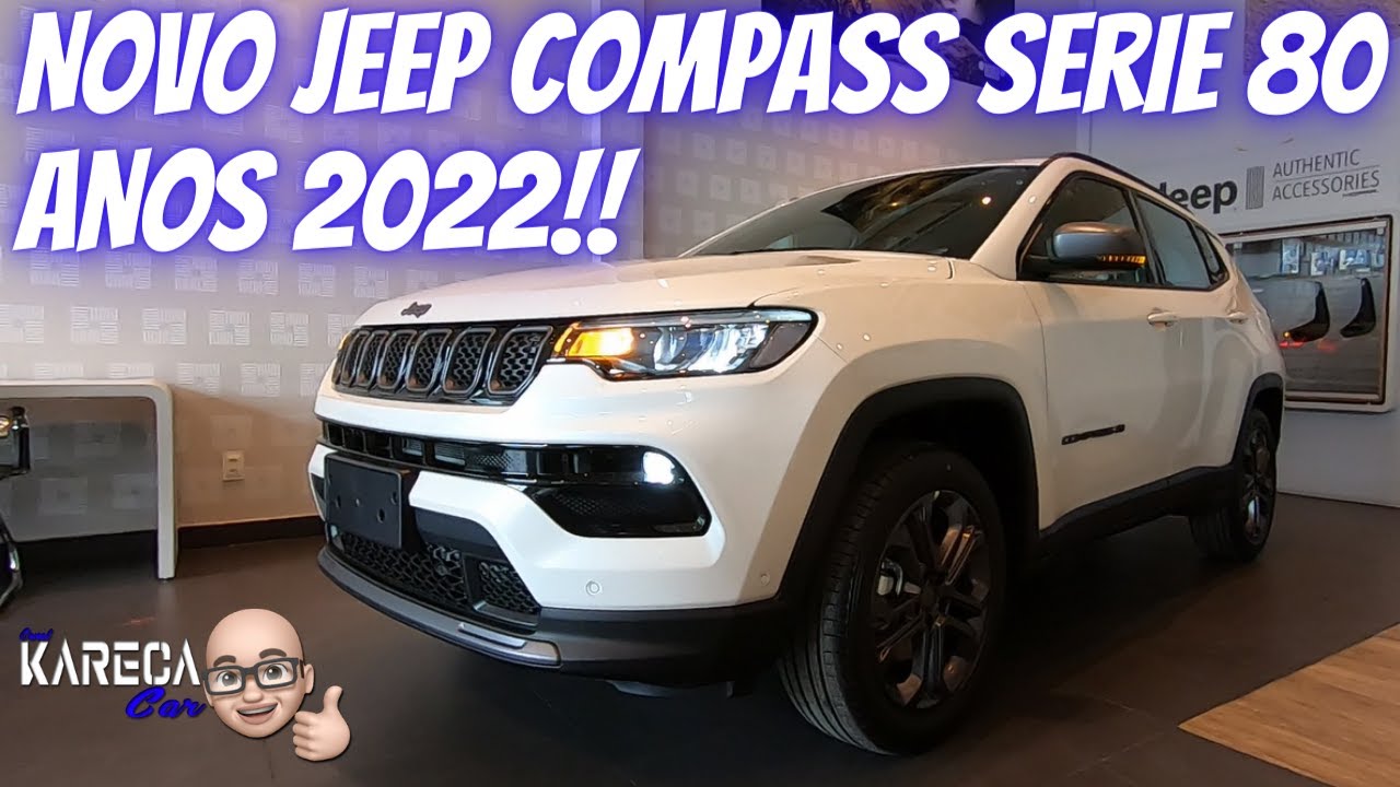 NOVO JEEP COMPASS 2022 SERIE 80 ANOS EM DETALHES!!