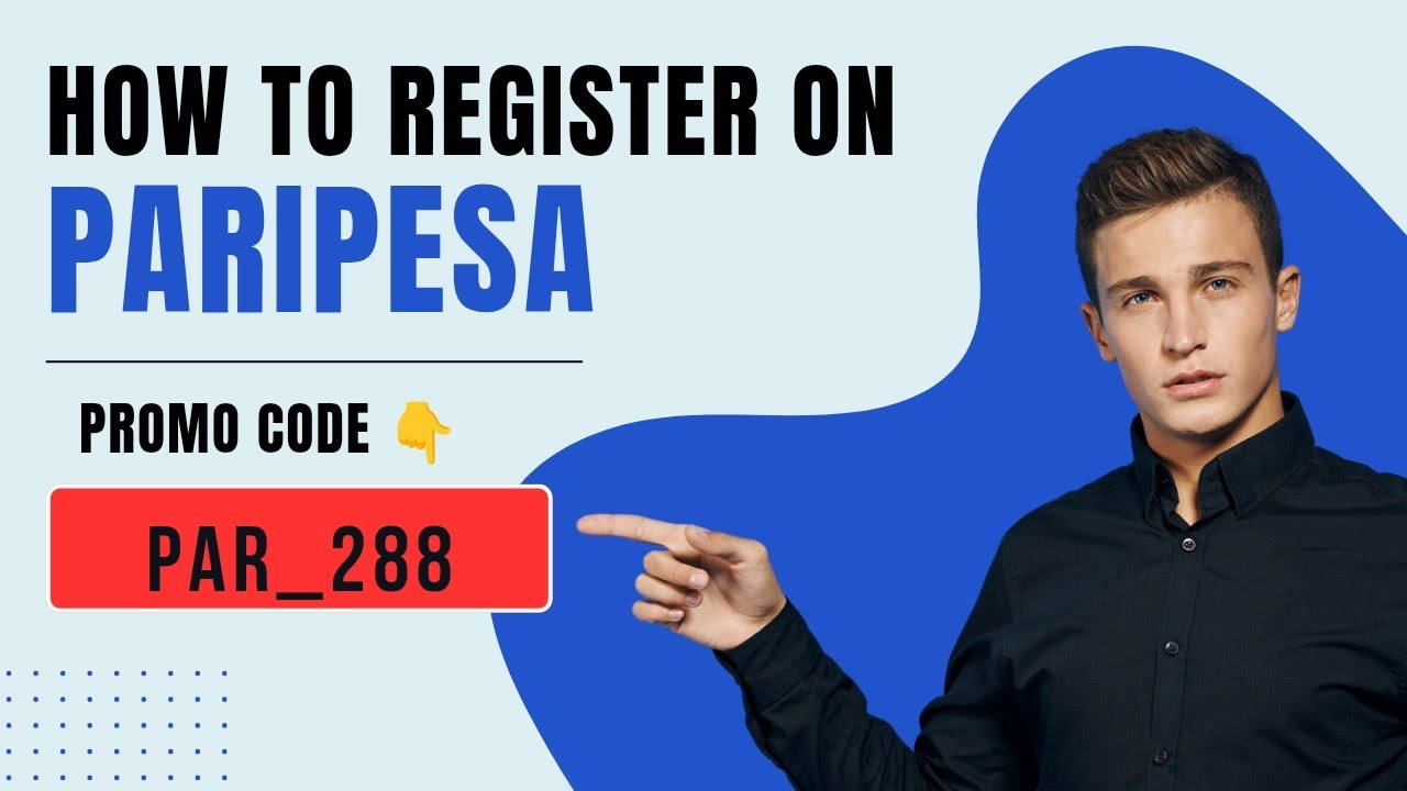How to Register on Paripesa With Promo Code
