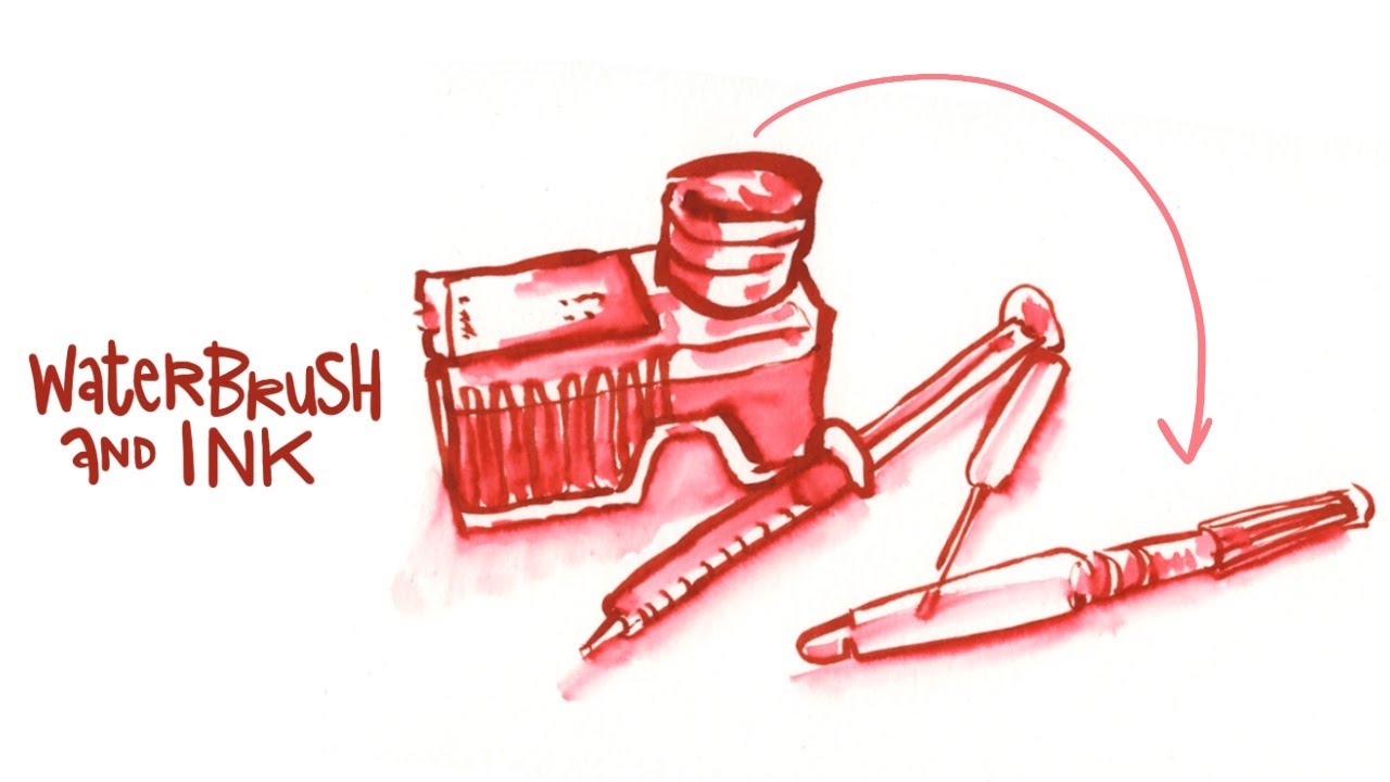 Waterbrush and Ink