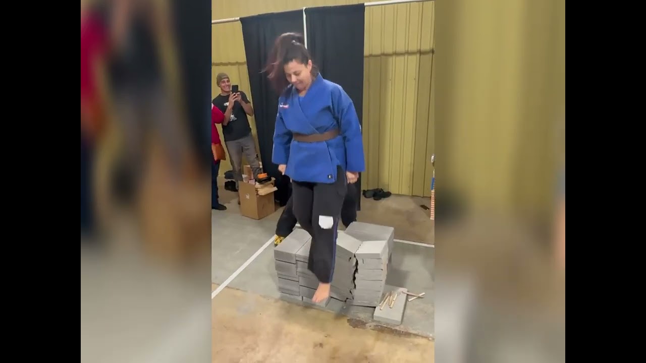 Girl Power | Concrete Women’s Foot Stomp Martial Arts Breaking  Challenge 