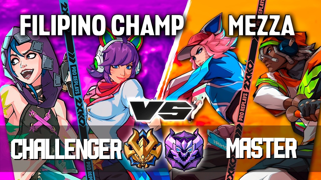 2XKO ▰ FILIPINO CHAMP (Ahri-Jinx) vs MEZZA (Ahri-Ekko) ▰ 2XKO Pro level replays