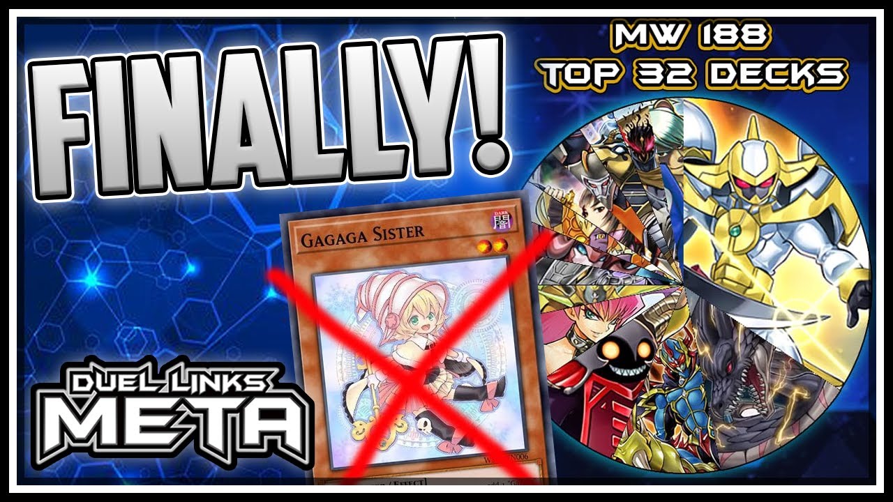 FINALLY! No Onomats in the Grand Finals! Meta Weekly 188! [Yu-Gi-Oh! Duel Links]