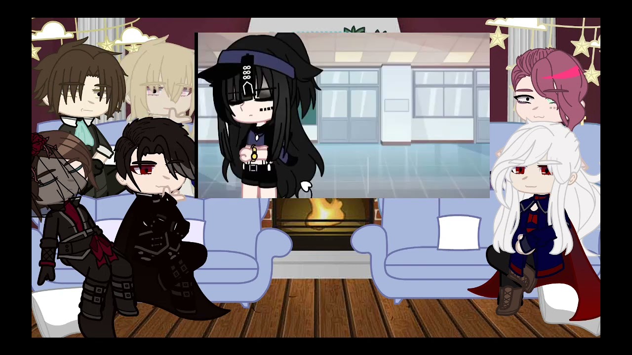 Blood moon calling react to Y/n song STFD #gachaclub #gachalife