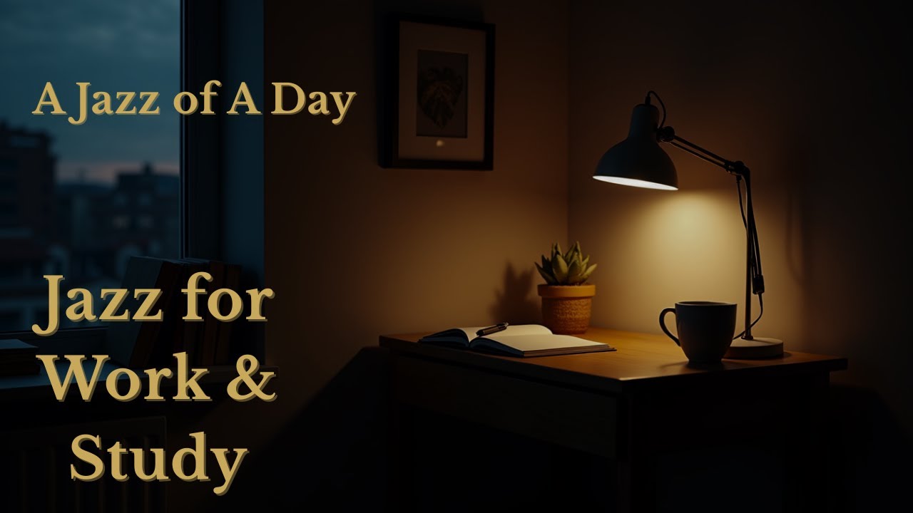 Smooth Lounge Jazz - Relaxing Jazz Music for Work & Study - A Jazz of A Day