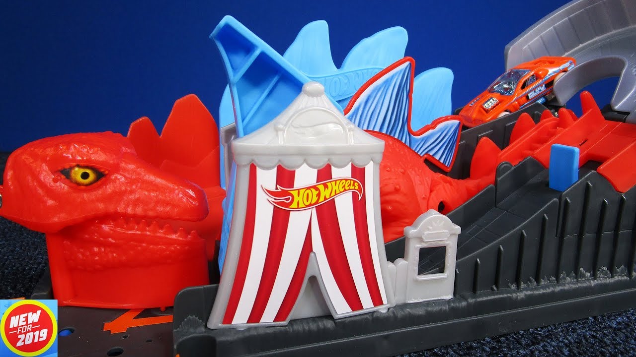 Hot Wheels Dino Coaster Playset for Hot Wheels City New For 2019!