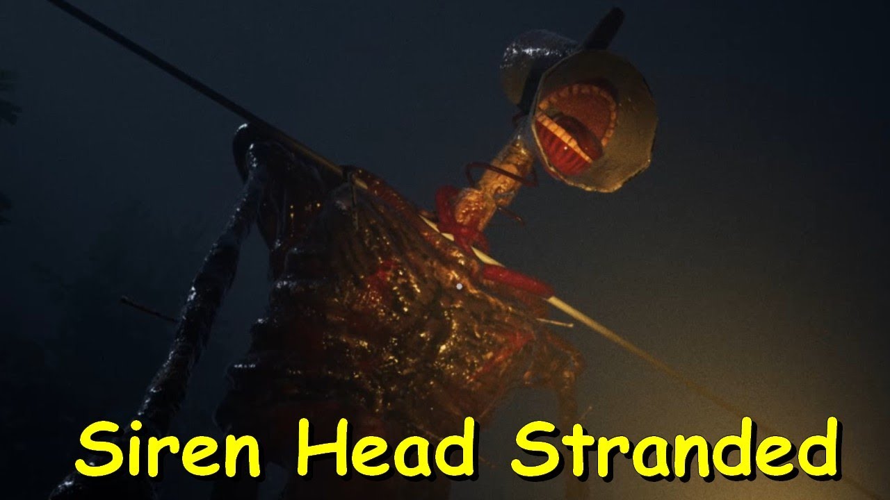 Siren Head Stranded V2.0.1 Full game & Ending  Playthrough Gameplay (Horror game)