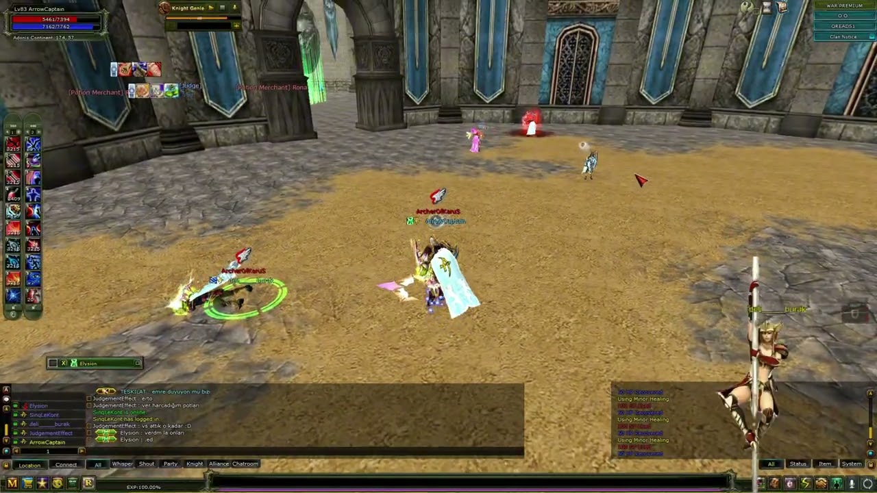 ArrowCaptain 1vs1 deli_____burak (gereken ilgi alaka gösterilmiştir) #oreads #zero #knightonline