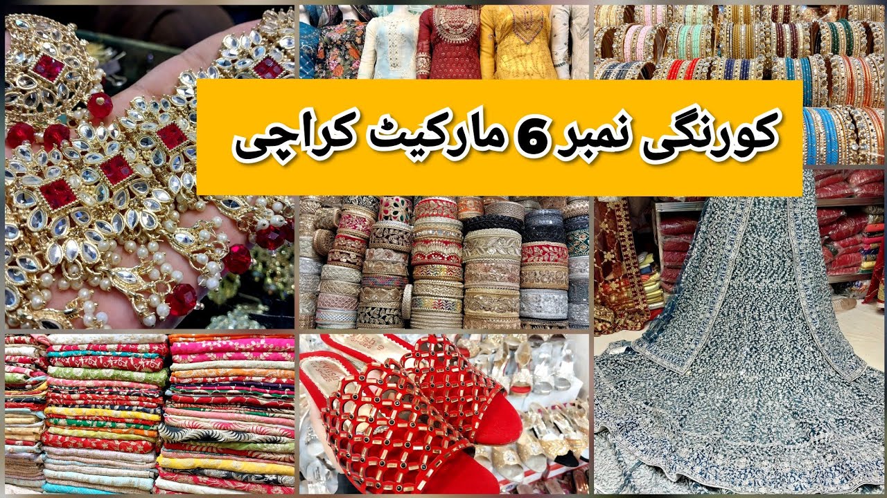 Korangi 6 No Market Karachi-Footwear,Bags,winter,fancy dress & jewelry Shopping-Local Bazar Pakistan