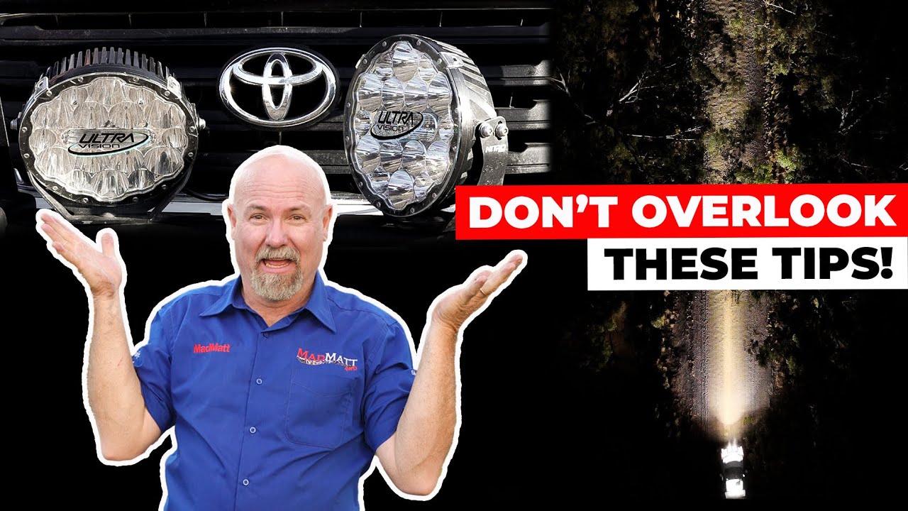 Who gets this right? Adjusting Driving lights tips