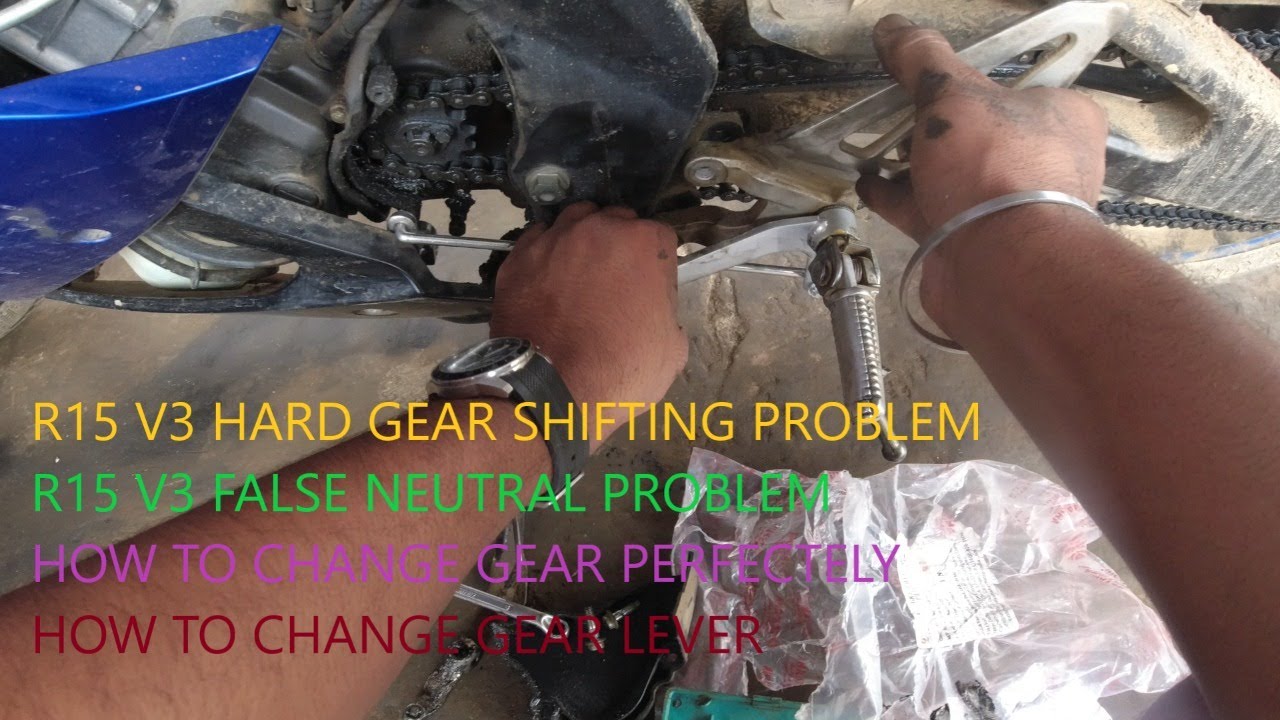 R15 V3 GEAR SHIFTING PROBLEM HOW TO CHANGE GEAR SMOOTHLEY R15 FALSE NEYTRAL PROBLEM BR46 VLOGS