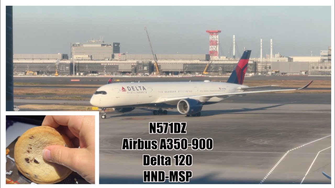 Meal Service on Delta Economy Deteriorating? ▶︎ Delta 120 - HND-MSP
