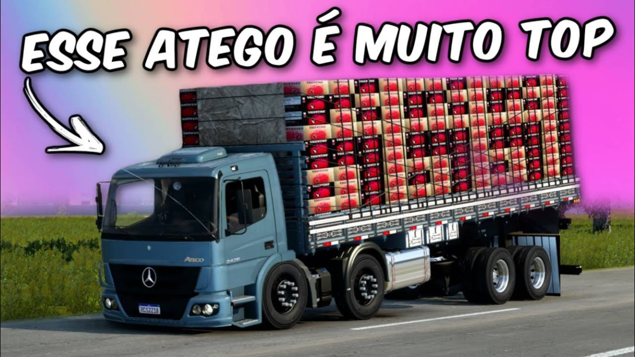ACELERANDO NA RIO X BAHIA DE ATEGO QUALIFICADO | ETS2 1.45