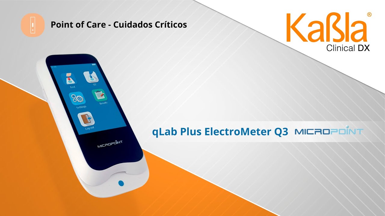 Kaba | Analizador de coagulación sanguínea qLab Plus ElectroMeter Q3 | MICROPOINT