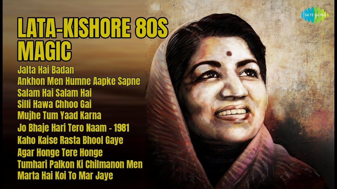80s Lata-Kishore Gold | Lata Mangeshkar Songs | Jalta Hai Badan | Ankhon Men Humne Aapke Sapne