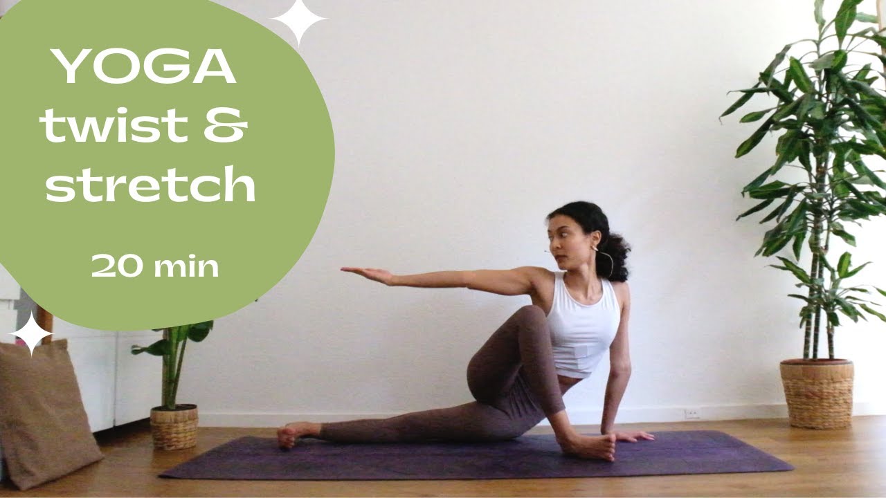 YOGA TWIST & STRECH | 20 MINUTES | Joy Flows