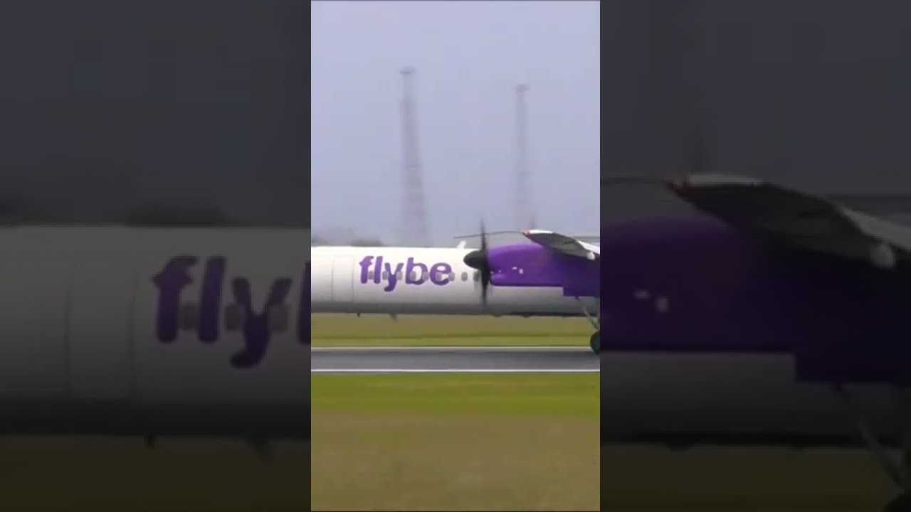 Flybe G-JECY From Heathrow 💜 
