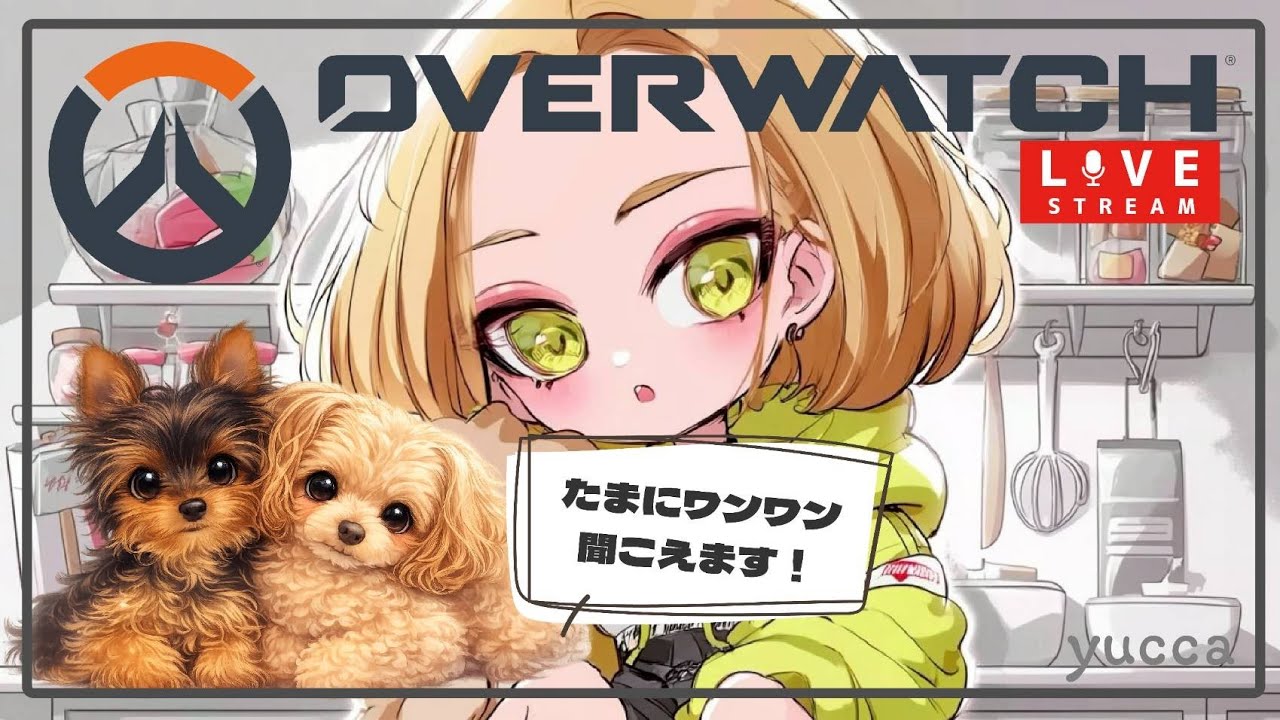 [OW CS]じにちゃんとあそぶ！※概要欄必読‼️