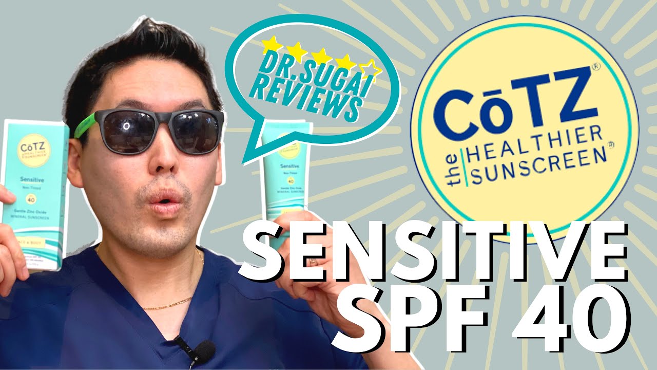 Dr. Sugai Reviews: CoTZ Sensitive SPF 40 Sunscreen