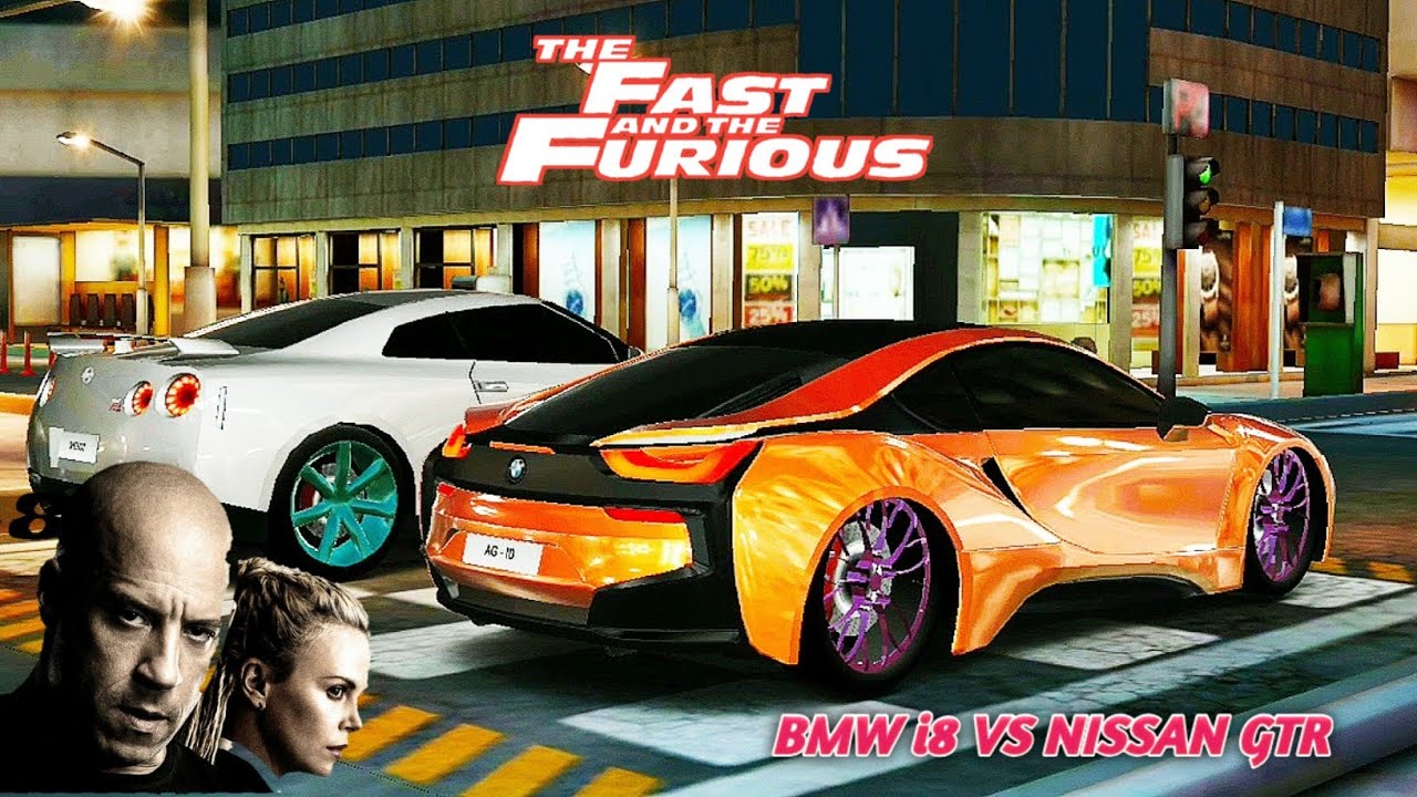 GT-Speed Club | Drag Racing - BMW i8 VS Nissan GTR - Android Gameplay