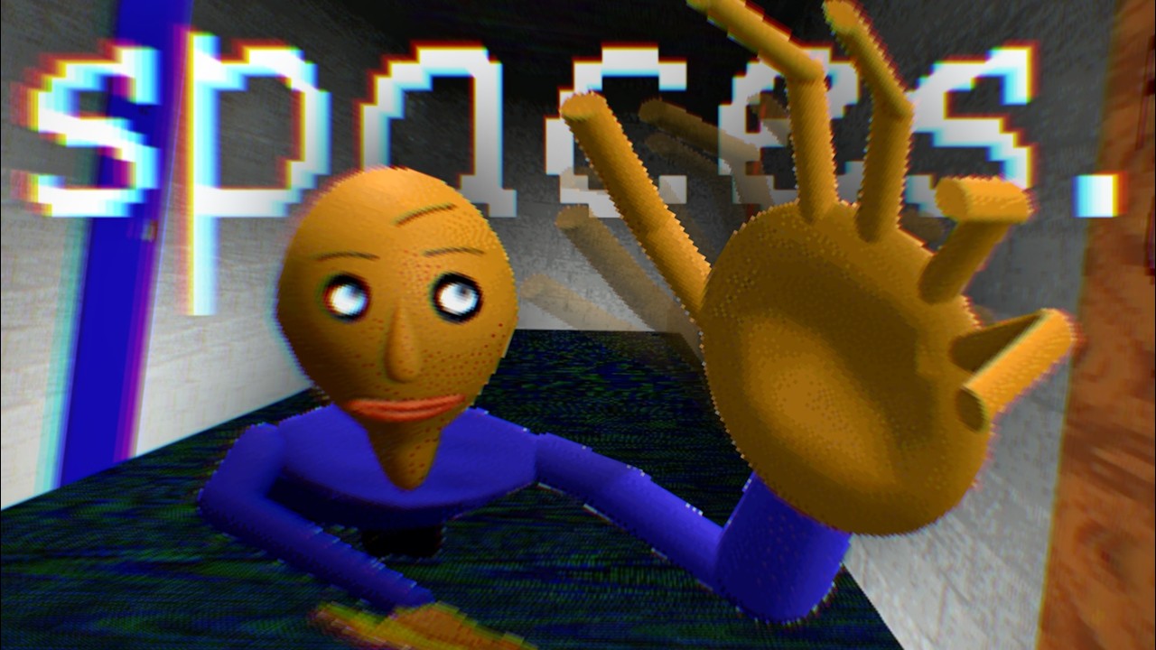spaces. (v0.13 Baldi's Basics Plus)