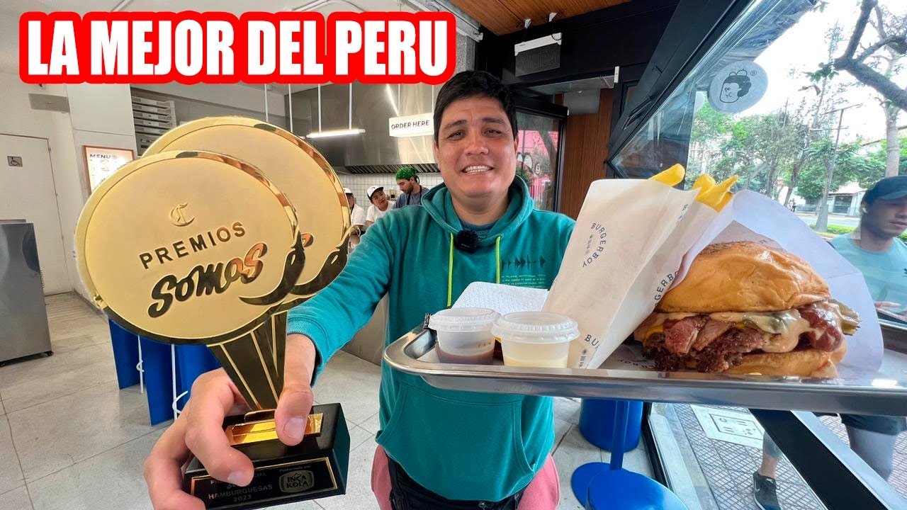 Dicen que es la mejor Hamburguesa del PERU, será cierto ?|  Markotk