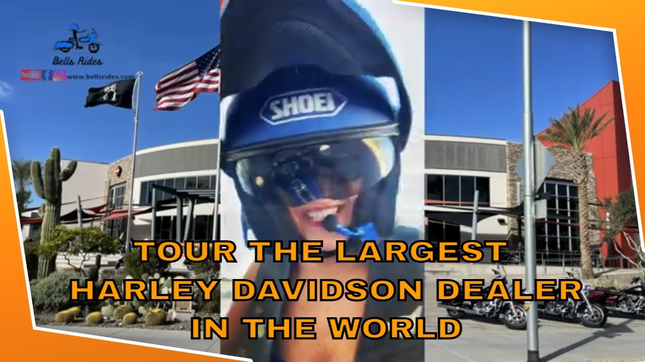ТУР ПО КРУПНЕЙШЕМУ В МИРЕ ДИЛЕРУ HARLEY DAVIDSON