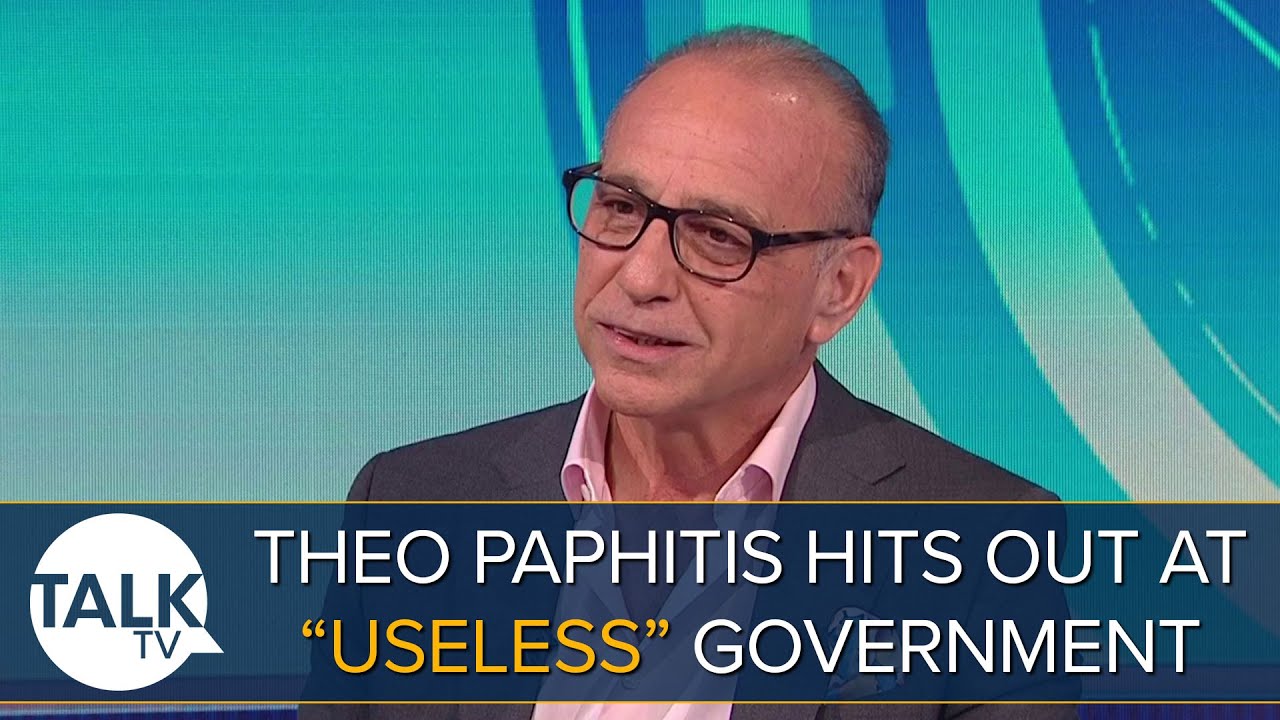 Dragons' Den Star Theo Paphitis Hits Out At “Useless” Government