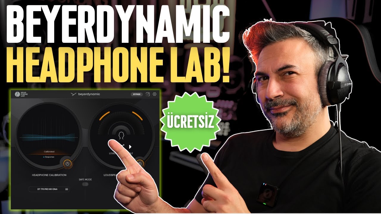 Beyerdynamic Headphone Lab - Ücretsiz Plugin | Kulaklık Kalibrasyonu ve Hoparlör Simülasyonu