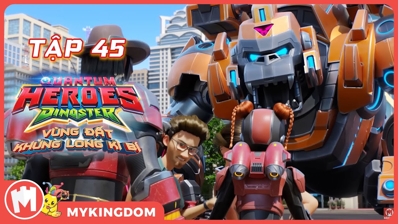 DINOSTER - VÙNG ĐẤT KHỦNG LONG KÌ BÍ | Tập 45: Vật Lộn Với Gorrila Khổng Lồ