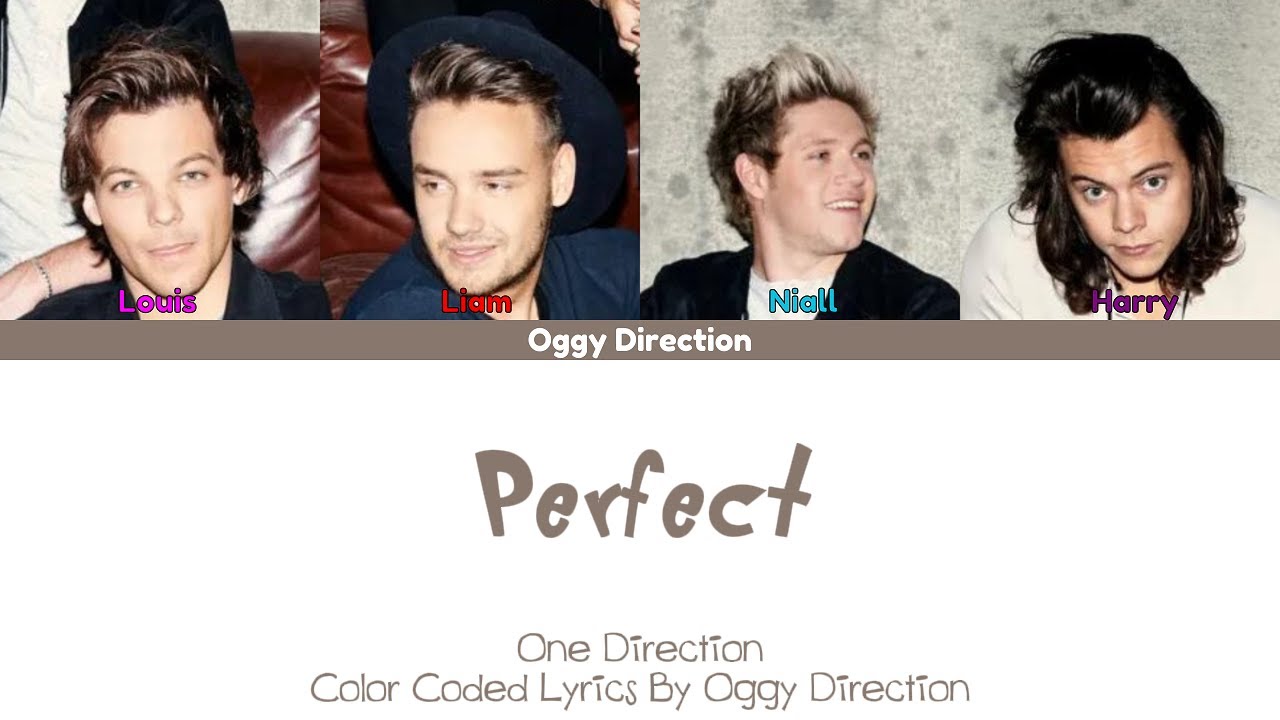 One Direction - Perfect (New Color Coded Lyrics 2024)