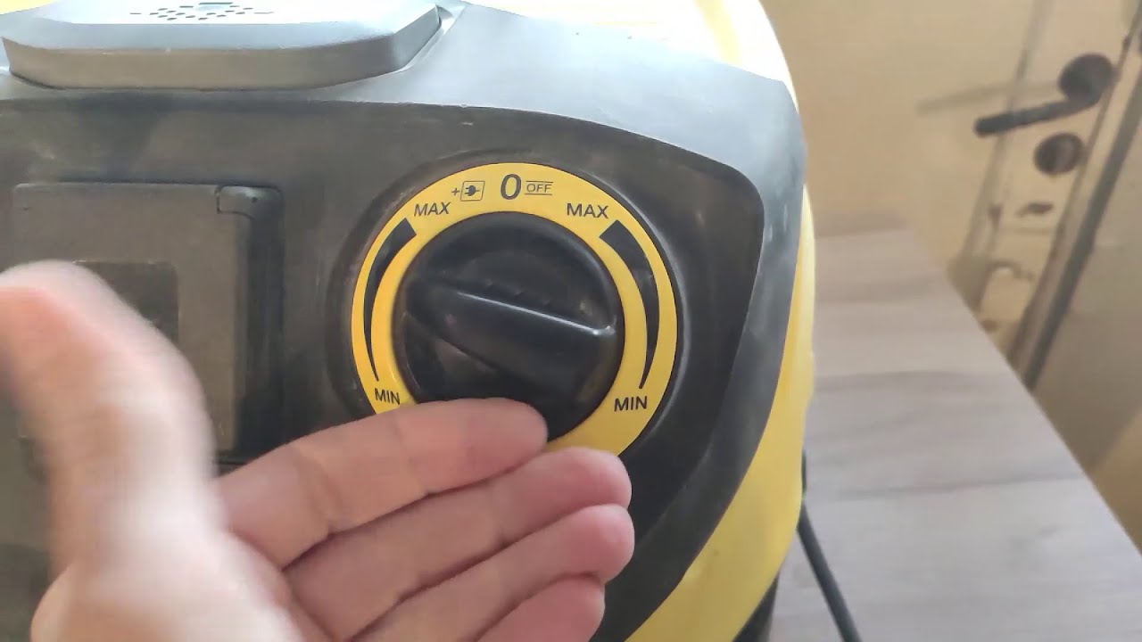 Réparer l'interrupteur rotatif d'un aspirateur Kärcher WD6 Premium