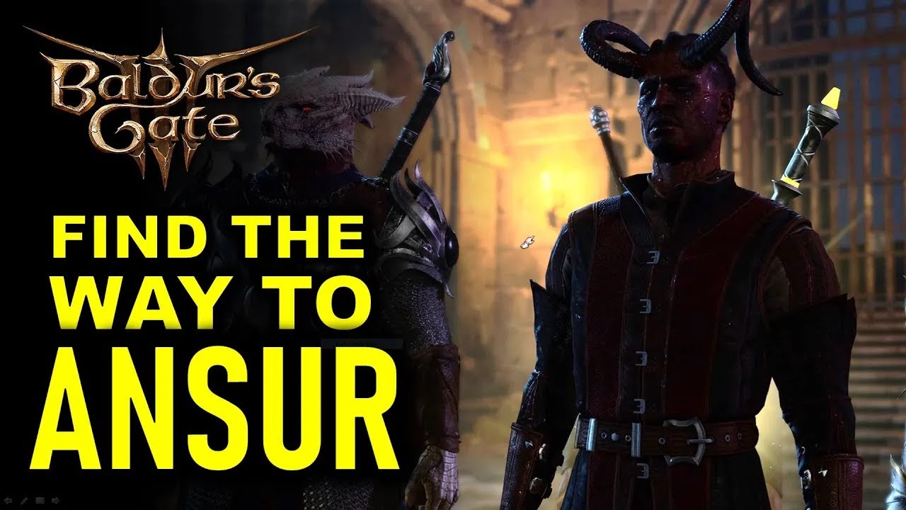 Find the Way to Ansur: All Wyrmway Chamber Puzzles | Baldur's Gate 3 (BG3)