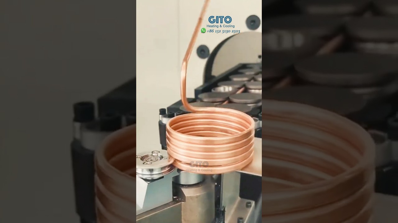 Copper Tube Bending for Immersion Coil Heat Exchanger