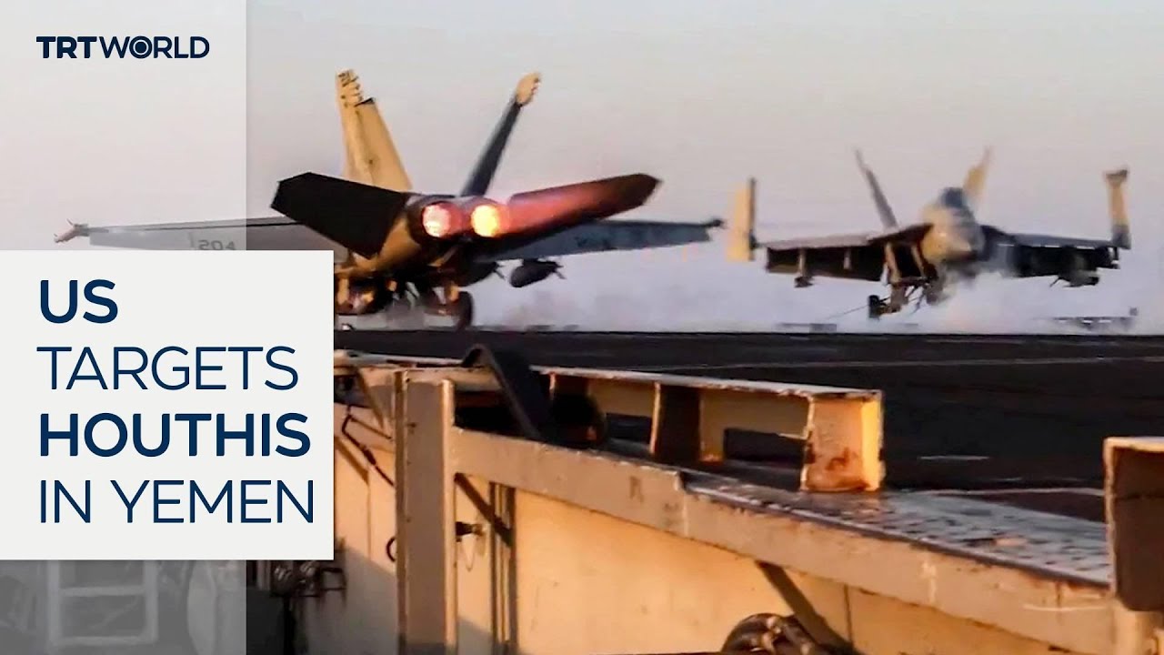 US strikes Houthis in Yemen, escalating conflict over Red Sea shipping