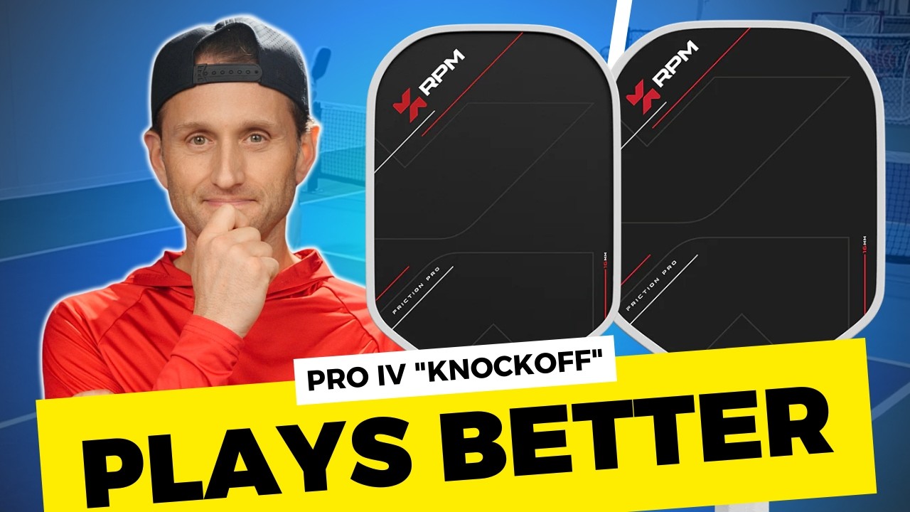 RPM Friction Pro Is Better Than Joola Pro IV? | Pickleball Paddle Review