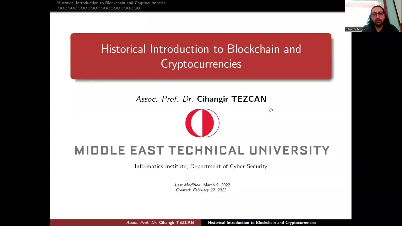 Historical Introduction to Blockchain and Cryptocurrency Technologies